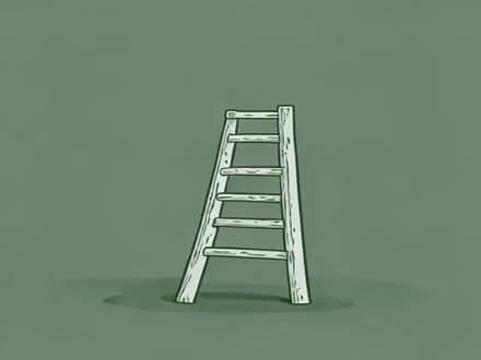Photo of Small wooden ladder (High Hesket CA4) #1