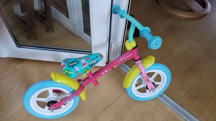 Photo of free Child's Peppa Pig balance bike (Marple SK6) #1