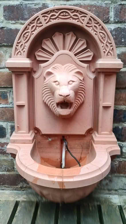 Photo of free Plastic Lion's Head Wall Fountain (Oswestry SY11) #1
