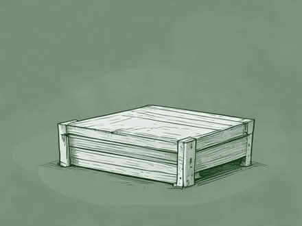 Photo of free Wooden crate and pallet (Larkhall BA1) #1