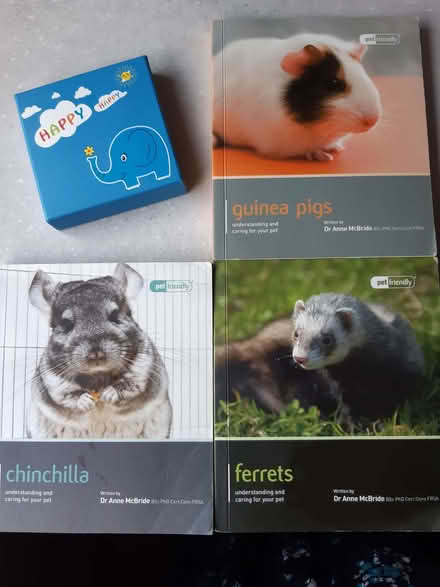 Photo of free Ferret/Chinchilla/Guinea pig guidebooks (PetFriendly series) (Gilmerton EH17) #1