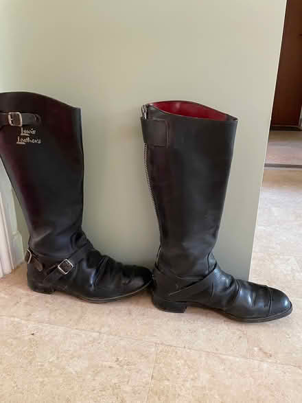 Photo of free Motorcycle boots size 9 (Headington, Oxford OX3) #1