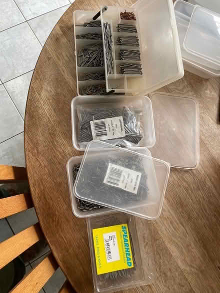Photo of free Misc pins/nails. (New Malden KT3) #1
