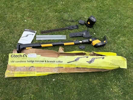 Photo of free Gtech cordless hedge trimmer (South Harting) #1