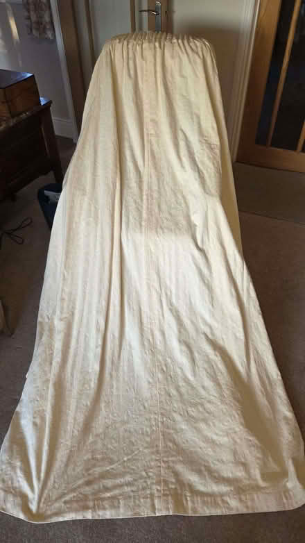Photo of free 3 quality, warm cream curtains (Biddenham MK40) #1