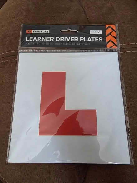 Photo of free Magnetic 'L' Plates x2 (Southport PR9) #1