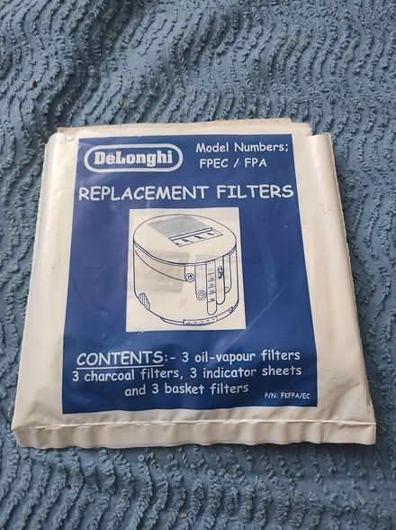 Photo of free Delonghi filters for fryer (Bermondsey Square SE1) #1
