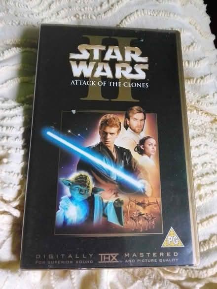 Photo of free Star wars Attack of the clones vhs (Killamarsh S21) #1