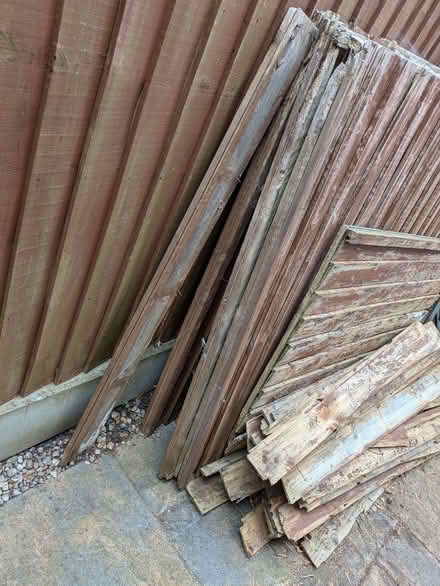 Photo of free Wood from old painted fence panels (Edwalton NG12) #2