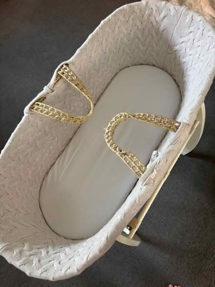 Photo of free White rocking Moses Basket (California IP3) #2