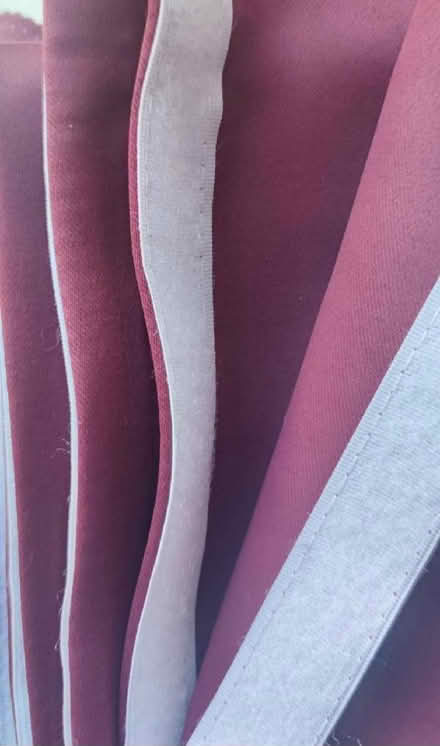 Photo of free Velco Blackout Curtains - Burgundy (The Meadows NG2) #3