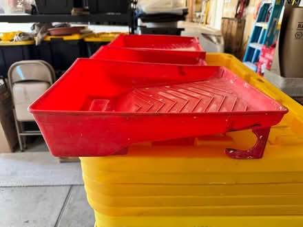 Photo of free Roller Pans Only 2 metal & red (Westminster) #1