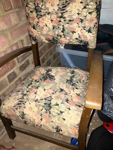 Photo of free Very old small chair (Coulsdon, nr, train station) #1