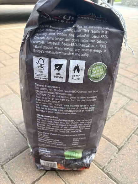 Photo of free BBQ Charcoal 2.5kg bag (Kendal LA9) #2