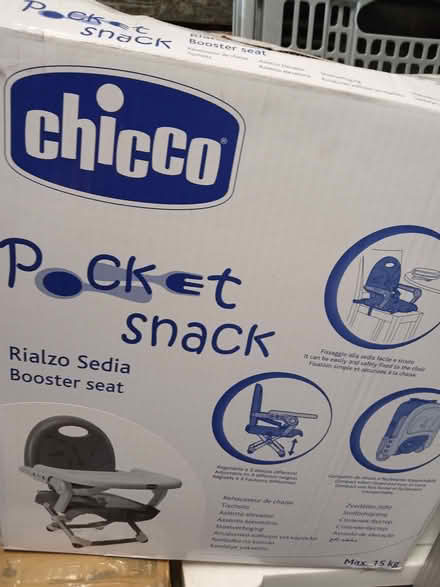 Photo of free Chicco Pocket Snack Booster Seat (Northway GL20) #1