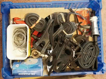 Photo of free Two Boxes Assorted Bicycle Parts - Some Vintage (Walkley S10) #3