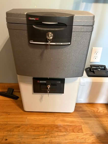Photo of free Fire proof file box (Hillsborough nj) #1
