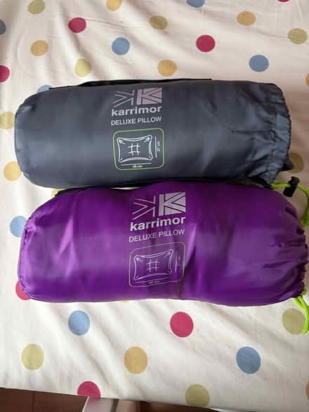 Photo of free 2 Karrimor camping pillows (Rosemount AB25) #1