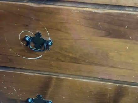 Photo of free Wood chest of drawers (NE Kingwood) #2