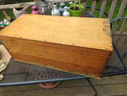 Photo of free Wooden box (Craiglockhart EH14) #1