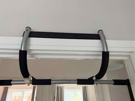 Photo of free Pull up exercise door bar with securing bracket (Nunnery Wood WR5) #2