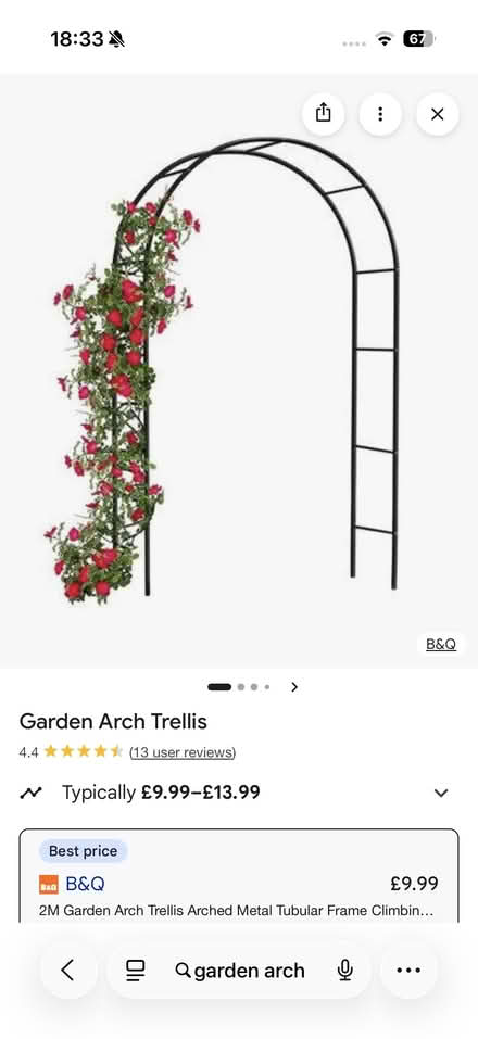Photo of Garden arch (Lazonby CA10) #2
