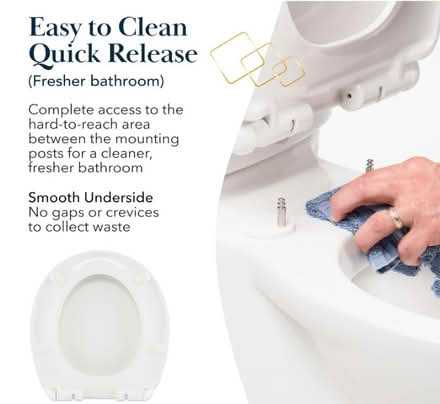 Photo of free Quick Release Toilet Seat (Flushing) #1