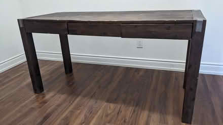 Photo of free Wood Desk/Mirror (Richmond Hill) #3