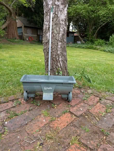 Photo of free Wheeled Lawn Seed & Fertilizer Spreader (Bradwell MK13) #1