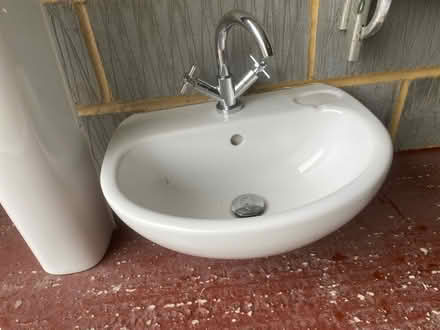 Photo of free Basin taps and pedestal (hemel hempstead, HP3) #1