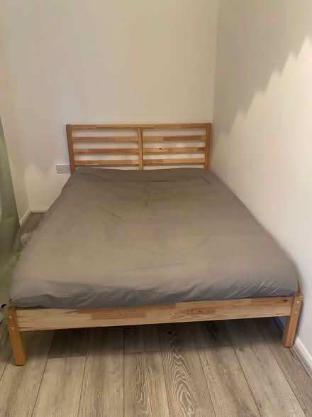 Photo of free Double bed with mattress (Wealdstone HA3) #1