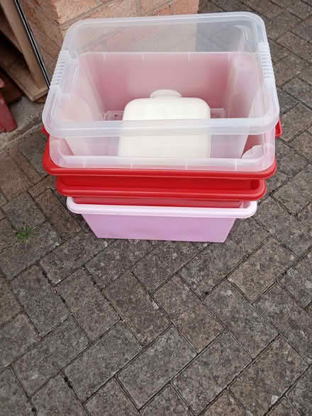 Photo of free Plastic boxes (Northway GL20) #1