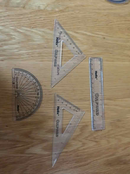 Photo of free Maths geometry set (Bordon GU35) #1