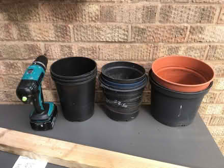 Photo of free Plastic plant pots x10 (Ibstock LE67) #1