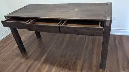 Photo of free Wood Desk/Mirror (Richmond Hill) #2