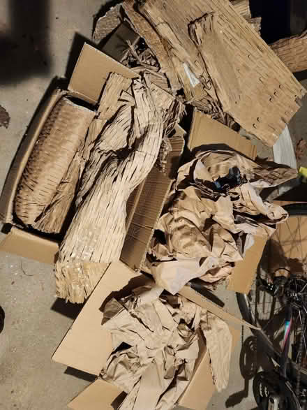 Photo of free Packing paper / cardboard (Wood Hawk Way) #1