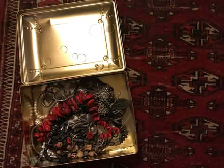 Photo of free Tin of old jewellery. (Headington OX3) #1