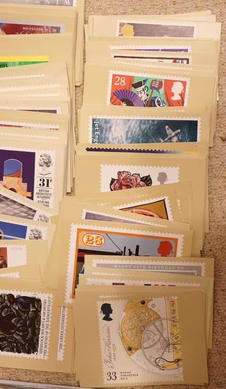 Photo of free 250+ Royal Mail Pictorial Stamp Postcards - from 80s & 90s (Walkley S10) #2