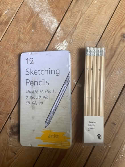 Photo of free Sketching pencils n normal pencils (Kingston KT2) #1