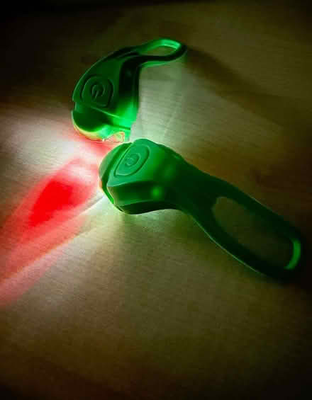 Photo of free Green Front/Rear Bicycle Lights (Graven Hill Depot OX25) #1
