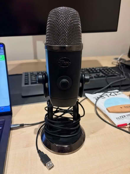Photo of free Blue Yeti microphone (Graven Hill Depot OX25) #1