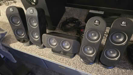 Photo of free Logitech 5,Speaker System (West Croydon CR0) #1
