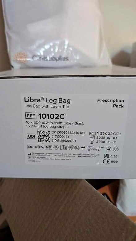 Photo of free Catheter bags (Combe Down BA2) #2