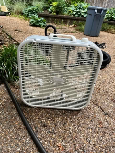 Photo of free 2 standalone box fans (Mantua) #1