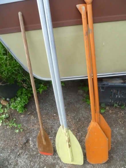 Photo of free boat paddles x5 (Runcton PO20) #1