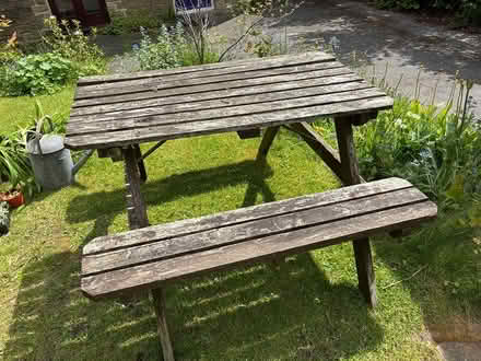 Photo of free Garden Picnic Table (BD18) #1
