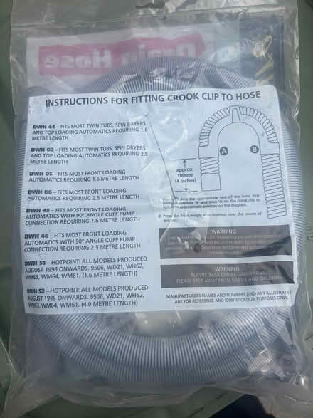 Photo of free Drain hose (East Molesey) #1