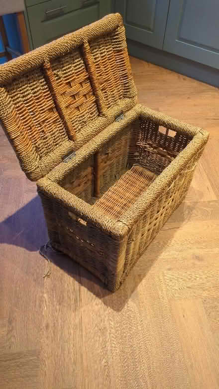 Photo of free Wicker Storage Chest (Downley HP13) #1