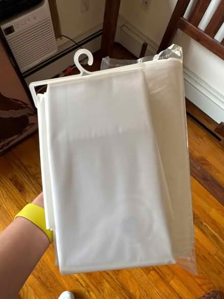 Photo of free Shower Curtains white (Lower East Side) #1
