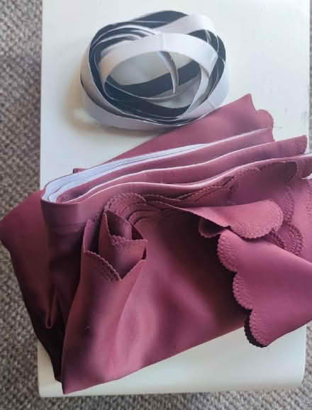 Photo of free Velco Blackout Curtains - Burgundy (The Meadows NG2) #2